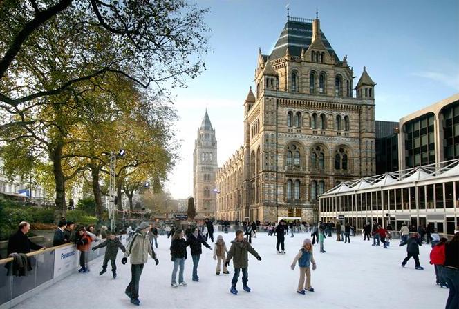 where to ice skate in London