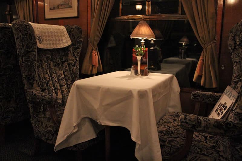 Orient Express Pullman Valentines Dinner Review